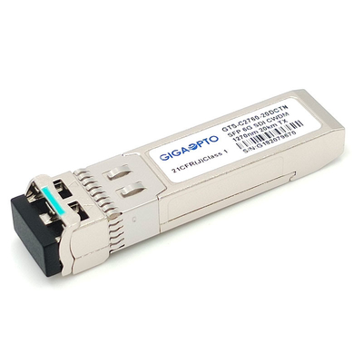 6G SDI SMPTE CWDM SFP 1270nm-1450nm 20km SMF LC Tek Verici Modülü MSA Olmayan
