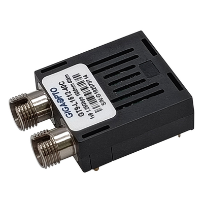 1x9 Tek Fiber LVPECL PECL Modülü SMF 1.25Gbps 1550nm 40km Dubleks SC FC ST