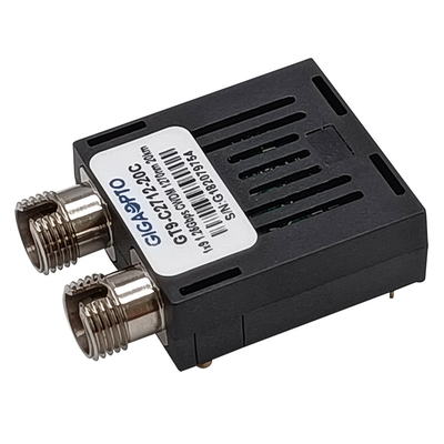 CWDM 1x9 Alıcı-Verici 1.25Gbps 1270nm 1610nm 20km Dubleks SC ST FC SMF PECL LVPECL Alıcı-Verici Modülü