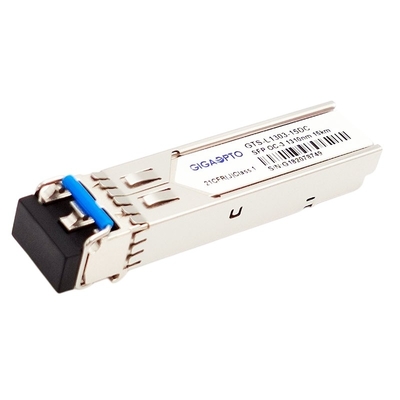 155Mbps SFP OC-3/STM-1 IR-1 15km 1310nm Dubleks LC SMF DOM Alıcı-Verici Modülü