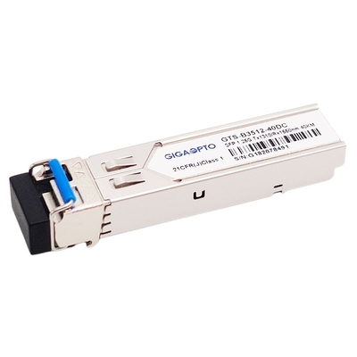 SMF LC DOM Alıcı-Verici Modülü 1000BASE BX 1.25G BIDI TX1310nm RX1550nm SFP 40km