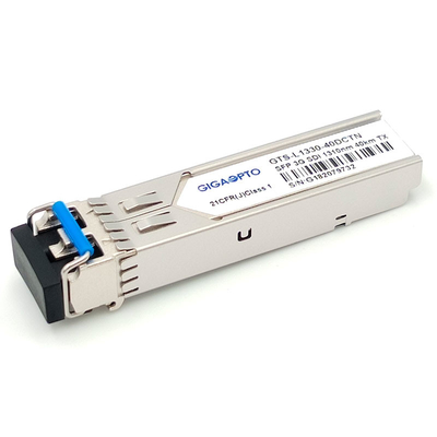 MSA Olmayan Pinout 3Gbps Video SFP Alıcı-Verici Optik Verici SD HD/3G SDI için 1310nm 40km