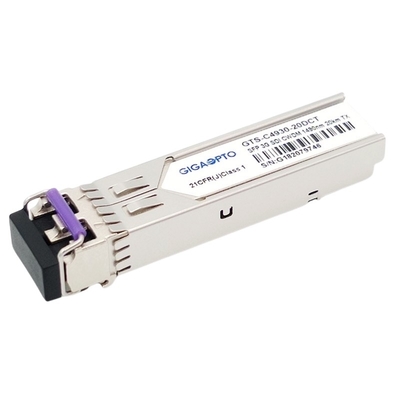 3Gbps DVI Video SFP Alıcı-Verici CWDM Tek Verici MSA 1270nm-1610nm 20km SMF LC DDM
