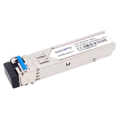 3Gbps MSA Dijital Video SFP BiDi 1310nm TX 1550nm RX SD/HD/3G-SDI için 10km Alıcı-Verici Modülü
