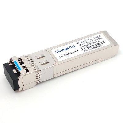 12G SDI CWDM Verici SFP+ Tx 1270~1450nm DFB Verici 20KM LC DOM MSA Pin Çıkışı