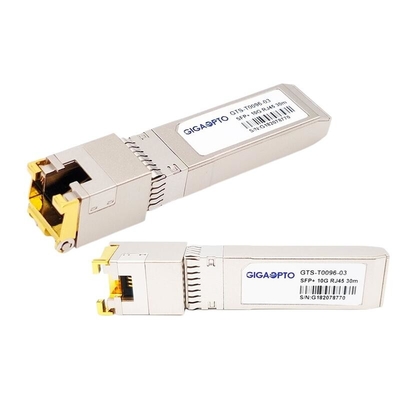 10GBASE-T Bakır HP Aruba JL563A Uyumlu RJ45 SFP Alıcı-Verici 30m