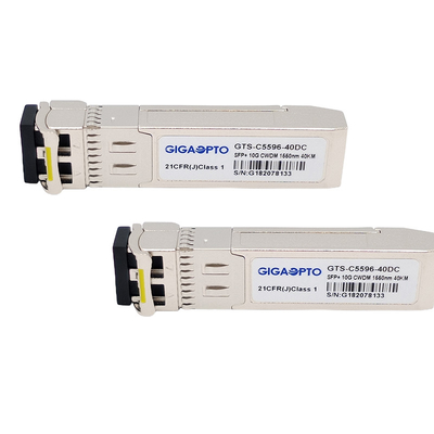 HPE CWDM-SFP10G-xxxx için 1270-1610nm CWDM 10Gbps SFP+ Fiber Alıcı-Verici 15dB SMF