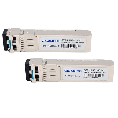 1310nm SFP28 HP Fiber Alıcı-Verici, SFP28-25GLR-31 için 10km SMF Modülü