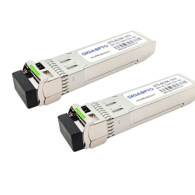 Juniper EX-SFP-10GE-BX10-D için 1 Fiber İletim Tek Modlu Alıcı-Verici BIDI 10km