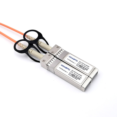 3m OM2 850nm SFP Qsfp+ Aktif Optik Kablo Çoklu Mod