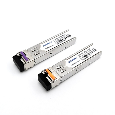 LC SFP Optik Alıcı DDM/DOM desteği ile 155Mbps'ten 100Gbps'e kadar veri hızını destekler