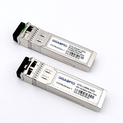 10Gbps SFP + Optik Alıcı SFP + Bağlantısı ile 10km mesafe