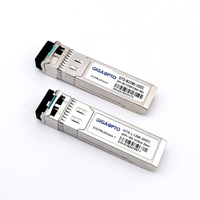 10G SFP+ Optik Alıcı 3 Yıllık 850nm/1310nm/1550nm Dalga Uzunluğu