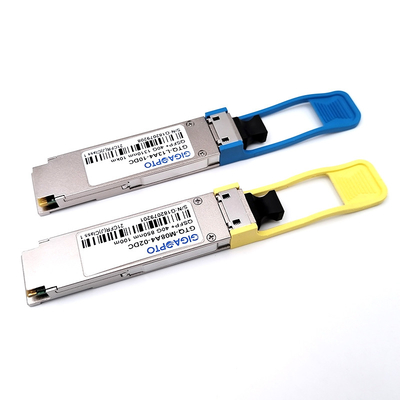 DDM MMF Kablosu ile QSFP+ 3.3V Optik Alıcı
