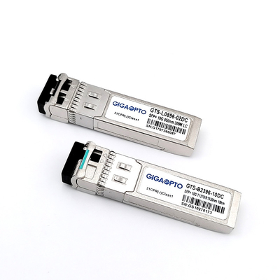 10G DDM/DOM CISCO Uyumlu Alıcılar 850nm/1310nm/1550nm Dalga Uzunluğu
