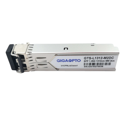 SFP 1000BASE-SX 1310nm MMF 2km DOM 1.25G Optik Alıcı-Verici Modülü Dubleks LC