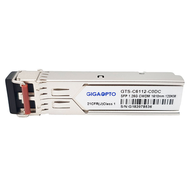 Dubleks SFP Alıcı-Verici Modülü 1.25G 1000BASE CWDM 1270 1610nm 120km LC SMF DOM
