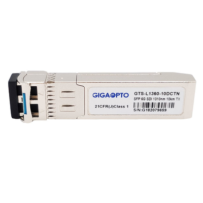 6G SDI SMPTE SFP 1310nm 10km SMF LC Tek Verici Modülleri MSA