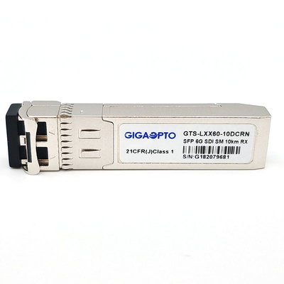 6G SDI SMPTE SFP PIN 10km SMF LC Tek Alıcı Modülleri MSA Olmayan
