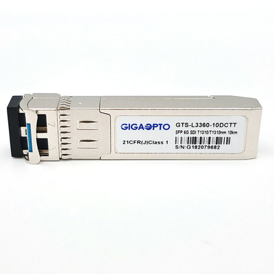 6G SDI SMPTE SFP 1310nm 10km SMF Dubleks LC Çift Vericiler Modülü MSA Olmayan