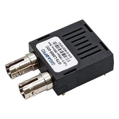 0~1Mbps 1x9 Optik Alıcı-Verici 850nm MMF 2km Alıcı-Verici Modülü TTL LVTTL Dubleks SC FC ST
