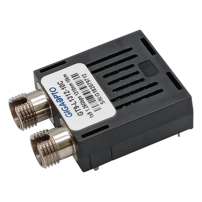 1.25Gbps Tek Fiber 1x9 Optik Alıcı-Verici Modülü SMF 1310nm 10km Dubleks SC FC ST LVPECL PECL