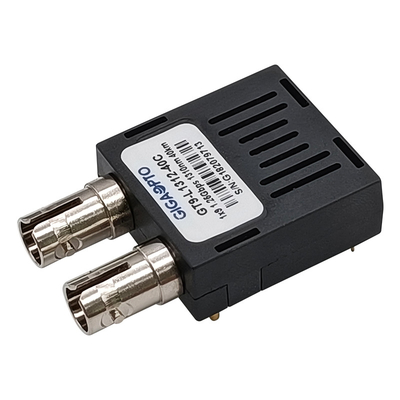 1.25Gbps Tek Modlu Fiber LVPECL PECL Modülü 1x9 1310nm 40km SMF Dubleks SC FC ST