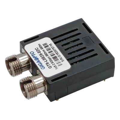 1x9 2.5Gbps 850nm 550m MMF LVPECL PECL Alıcı-Verici Modülü Dubleks SC FC ST