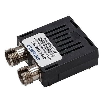 2.5Gbps 1x9 Optik Alıcı-Verici 1310nm 10km SMF Dubleks SC FC ST LVPECL PECL Alıcı-Verici Modülü