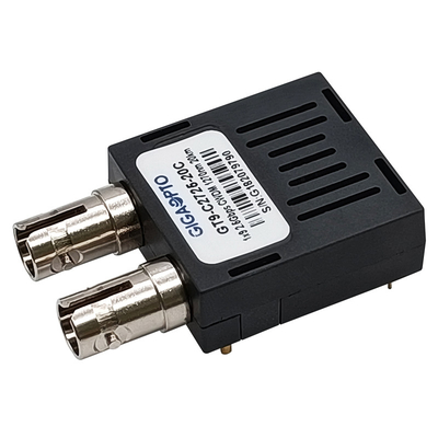 DFB 1x9 Optik Alıcı-Verici 2.5Gbps CWDM 1270nm 1610nm 20km Dubleks SC ST FC SMF Modülü