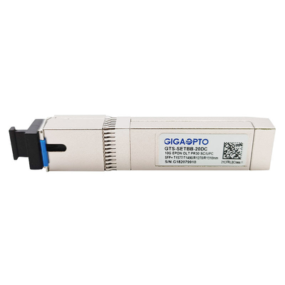 10G EPON SFP Modülü OLT SFP+ PR30 Simetrik T1577nm 10G T1490nm 1G R1270nm 10G R1310nm 1G