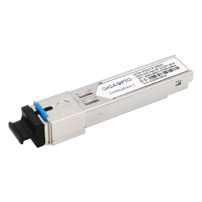 Genel Sınıf B+ ONU GPON SFP Alıcı-Verici Modülü SMF 1310nm 1490nm SC APC optik konektör DDM