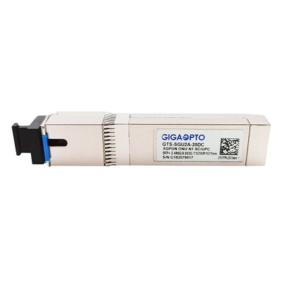 XGPON ONU N1 SFP+ Alıcı-Verici Modülü Tx2.488G /Rx 9.953G 1270nm 1577nm SMF SC UPC 20km