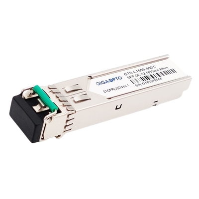 SFP OC-12/STM-4 622Mbps SONET/SDH 1550nm 80km Alıcı-Verici Modülü LC SMF DOM