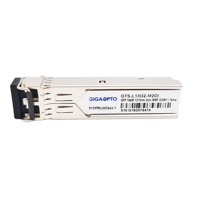 Gigabit Ethernet 2km 155Mbps 1310nm Dubleks Fiber Alıcı-Verici için 100BASE FX SFP Optik Alıcı-Verici Modülü