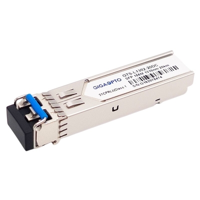 100BASE LX 155Mbps SFP Optik Alıcı-Verici 20km SMF Dubleks LC DOM Tx 1310nm Rx 1550nm