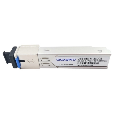 9dBm EPON SFP Modülü PX20+++ OLT 1.25G PX40 TX1490nm RX1310nm 20km Alıcı-Verici Modülü