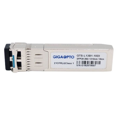 SMF 1310nm 25G LR SFP28 Optik Alıcı-Verici DOM 10km