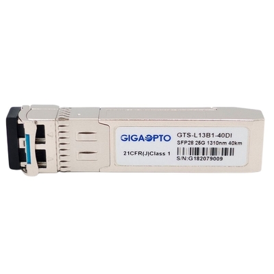 SFP28 25GBASE ER 1310n 40km Optik SFP Alıcı-Verici Modülü EML APD SMF LC DOM Endüstriyel