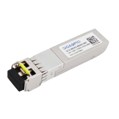 100BASE BX CSFP Çift BIDI 40km TX1550nm RX1310nm SM Alıcı-Verici LC DOM