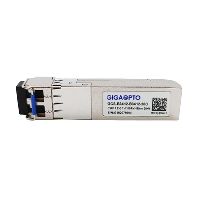 1.25G Kompakt SFP CSFP Çift BIDI TX1310nm RX1490nm 20km LC DOM