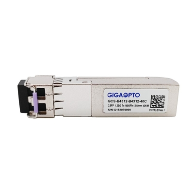 1.244G Çift Kanallı BIDI CSFP Alıcı-Verici Modülü TX1490nm RX1310nm SMF 40km