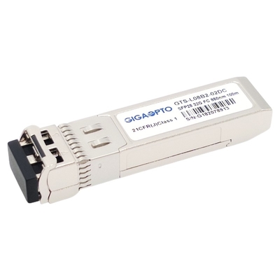 32G Fiber Kanal Kısa Dalga Boyu 32GFC SW 850nm SFP28 Alıcı-Verici Modülü 100m LC DOM