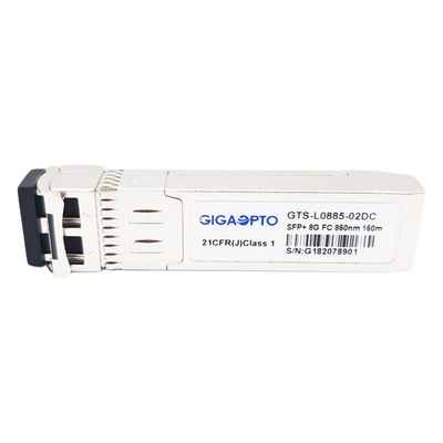 8G Fiber Kanal 8GFC SFP+ SW 850nm Fiber Alıcı-Verici Modülü 300m DOM LC MMF