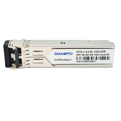 SFP Çift Alıcılar 1310nm 10km SD-SDI HD-SDI ve 3G-SDI MSA Olmayan Video Patolojik Modeller Modülü