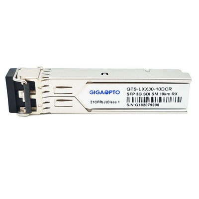 3Gbps Video Tek Alıcı 1310nm 10km Video Patolojik Modeller Modülü LC DDM MSA
