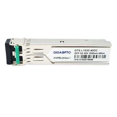 SMPTE 3G-SDI SFP 1550nm 40km Optik Verici Alıcı Modülü MSA DDMI