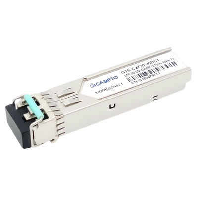 3Gbps SDI Video SFP Alıcı-Verici CWDM Tek Verici 1270nm 1610nm 40km SMF LC DDM MSA