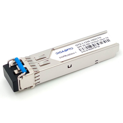MSA Olmayan 3G SDI SFP Tx 1310nm 10km Video Patolojik Modelleri SD/HD/3G SDI için Tek Verici Modülü DDM