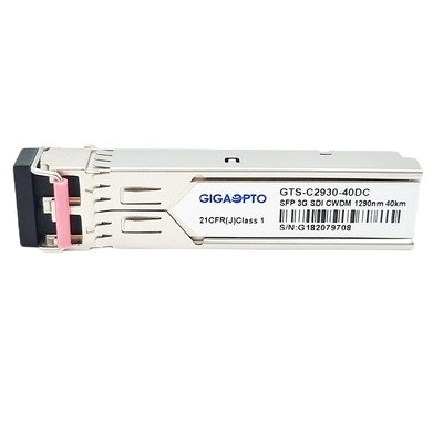 3Gb/S CWDM Verici Alıcı SFP Alıcı-Verici Modülü Video Patolojik Modeller 40km MSA